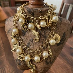 Nautical Necklace and Bracelet Set